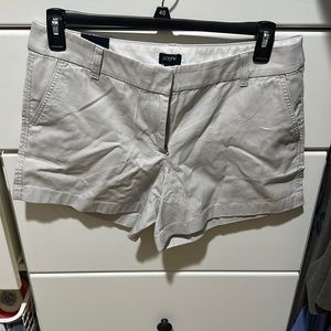 J Crew 5” Shorts, stone color